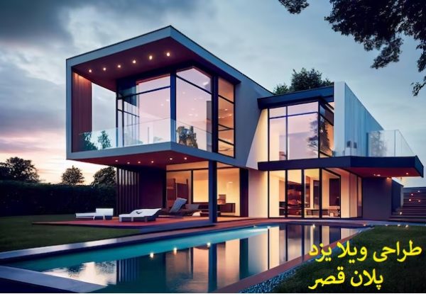طراحی نقشه ویلا یزد