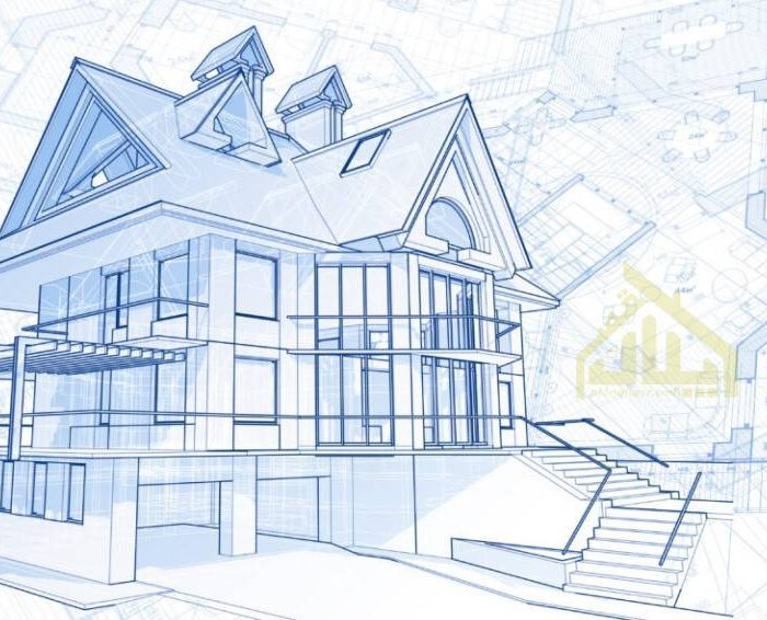 نقشه معماری خانه و ویلا