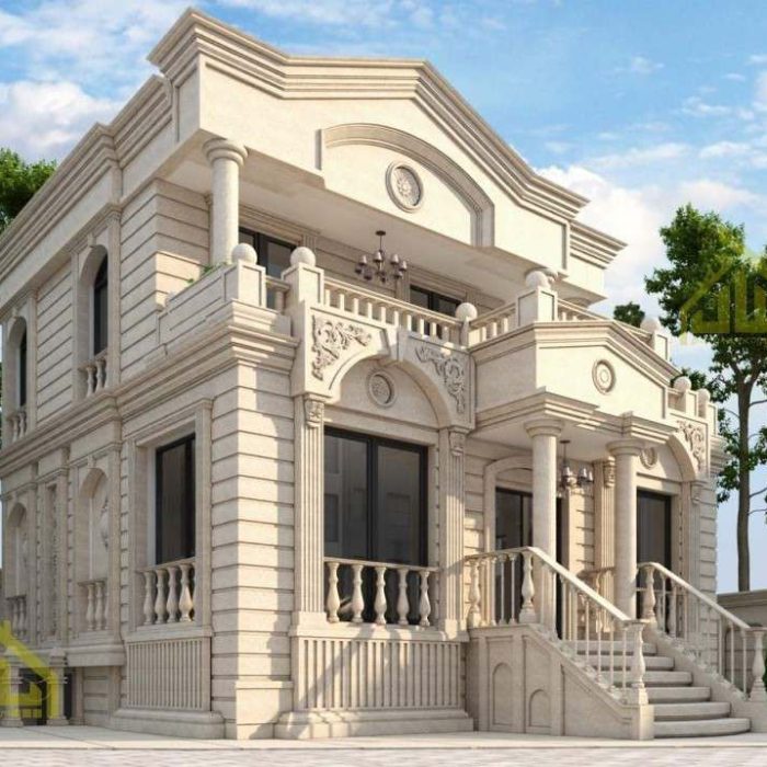 طراحی نقشه ویلا دوبلکس