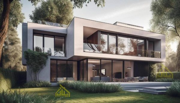 طراحی نقشه ویلا دوبلکس