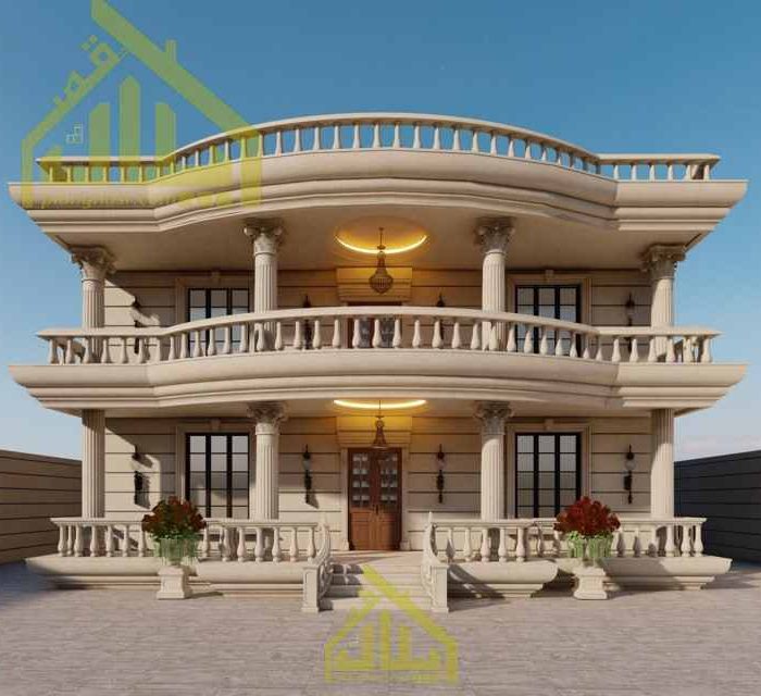 نقشه ویلا دوبلکس 240 متری